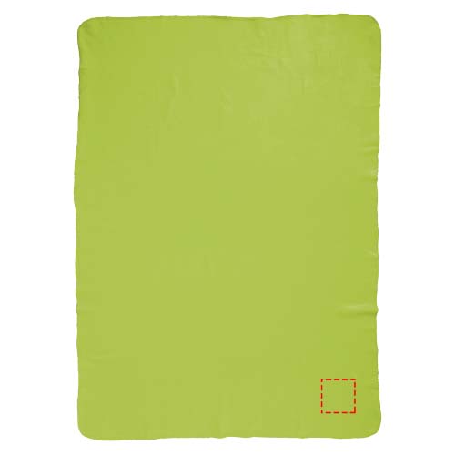Huggy fleecedeken met hoes 150x120 cm