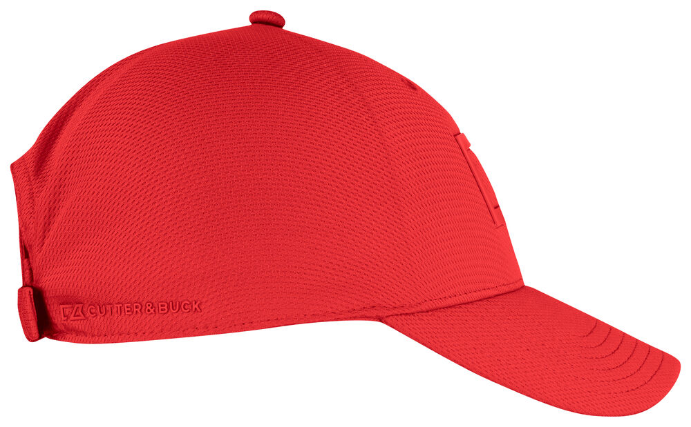 Cutter & Buck - Gamble Sands Cap Junior Rood met Rode print No Size