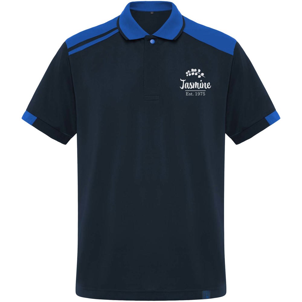 Samurai 160 g/m2 unisex antibacteriële polo met korte mouwen 