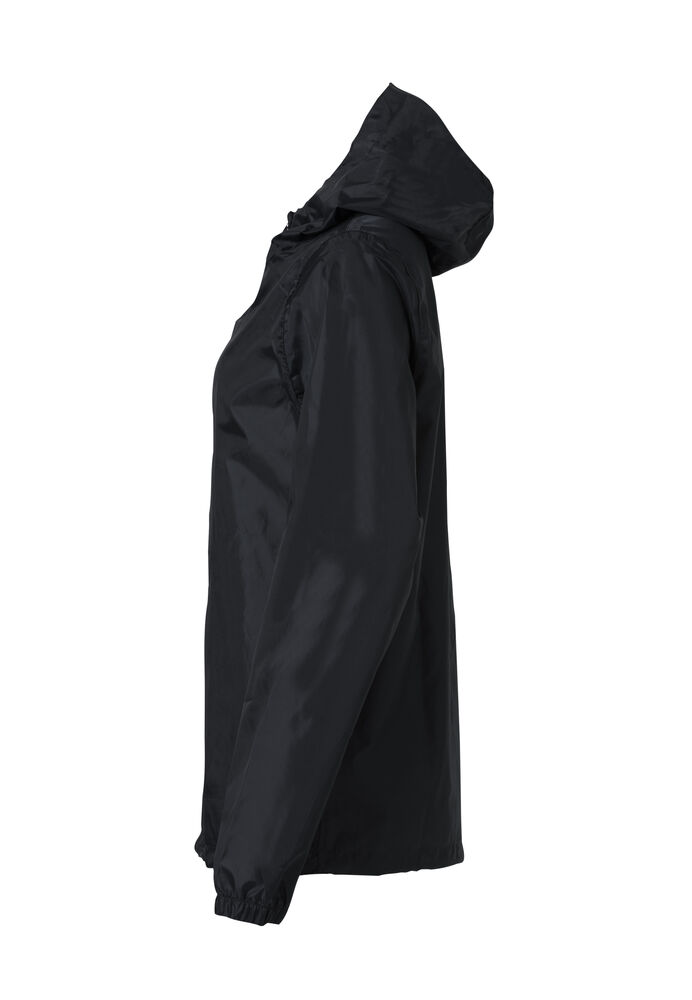 Clique - Basic Rain Jacket Zwart 4XL