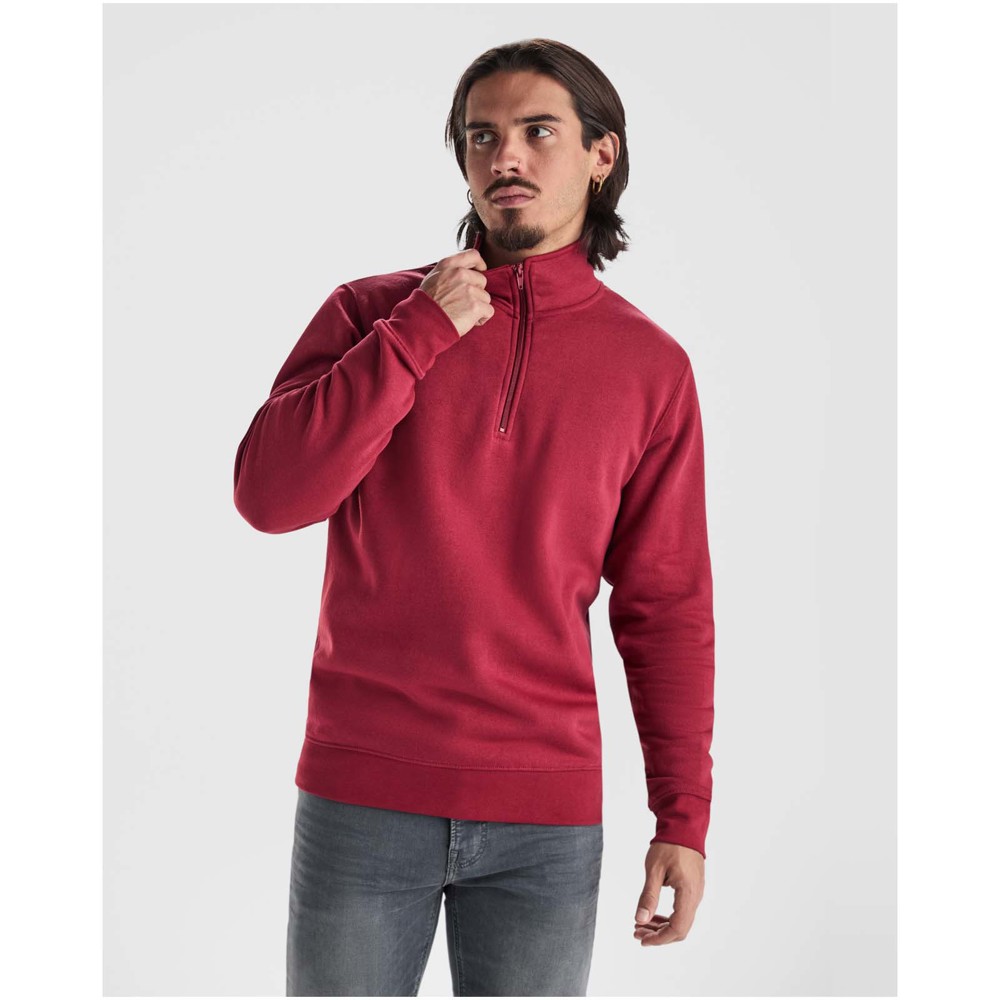 Aneto 280 g/m² trui met kwartritssluiting