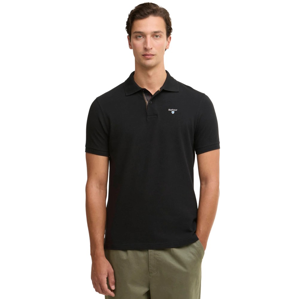 Barbour Men's Tartan Pique Polo