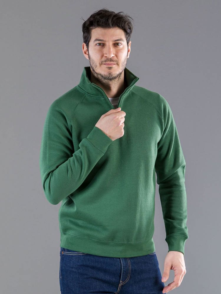 BS Sirio half zip sweater, 280 gr/m²