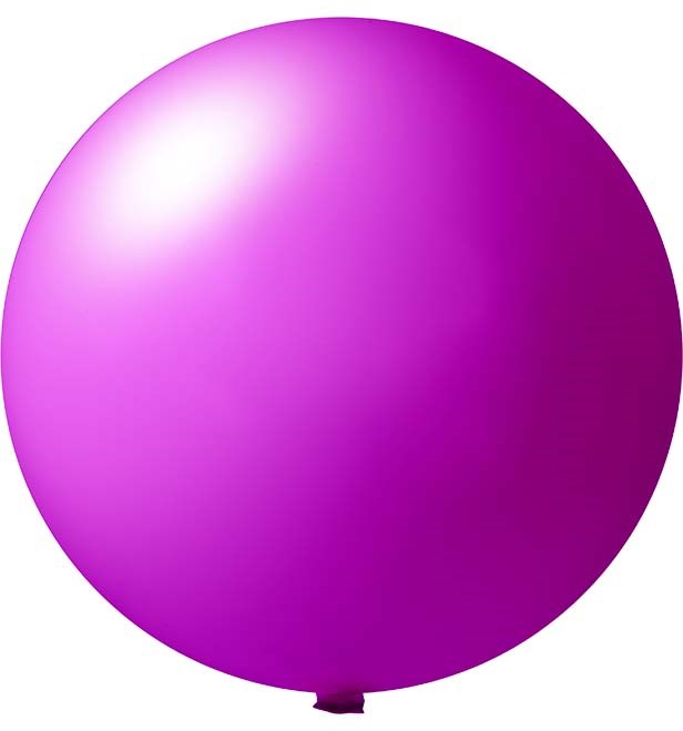 Reuzenballonnen bedrukt Ø 250 cm - Lila (4470) Pastel (± PMS 527)