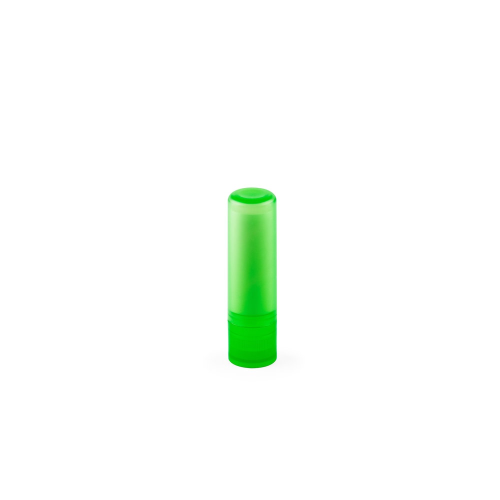 JOLIE VEGAN. Vegan lippenbalsem, in gerecycled ABS (100% rABS) en PP, met vanillearoma - Licht groen