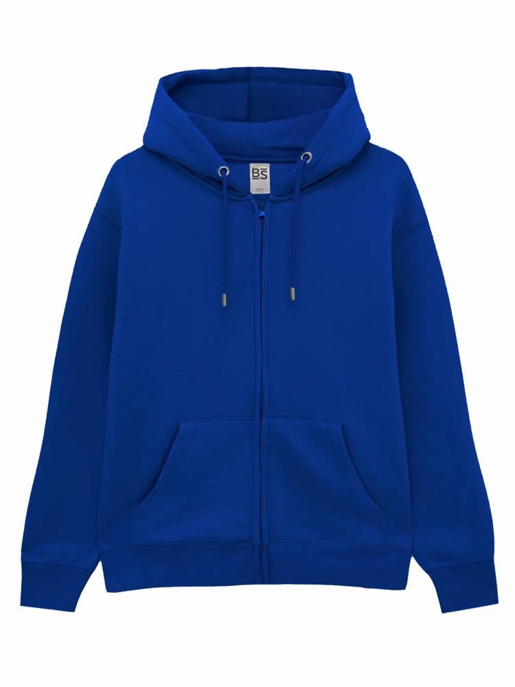 BS Chili full zip hoodie, 280 gr/m² - Kobaltblauw (PMS 2145C)