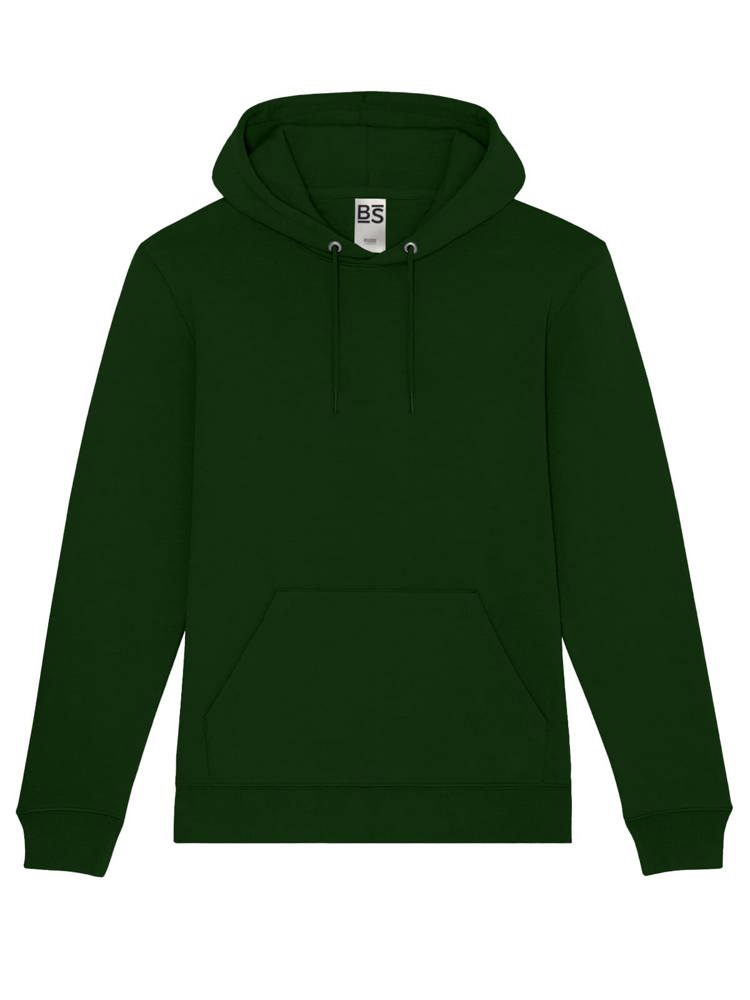 BS Outsider hoodie, 280 gr/m² - Flessengroen (PMS 2411C)