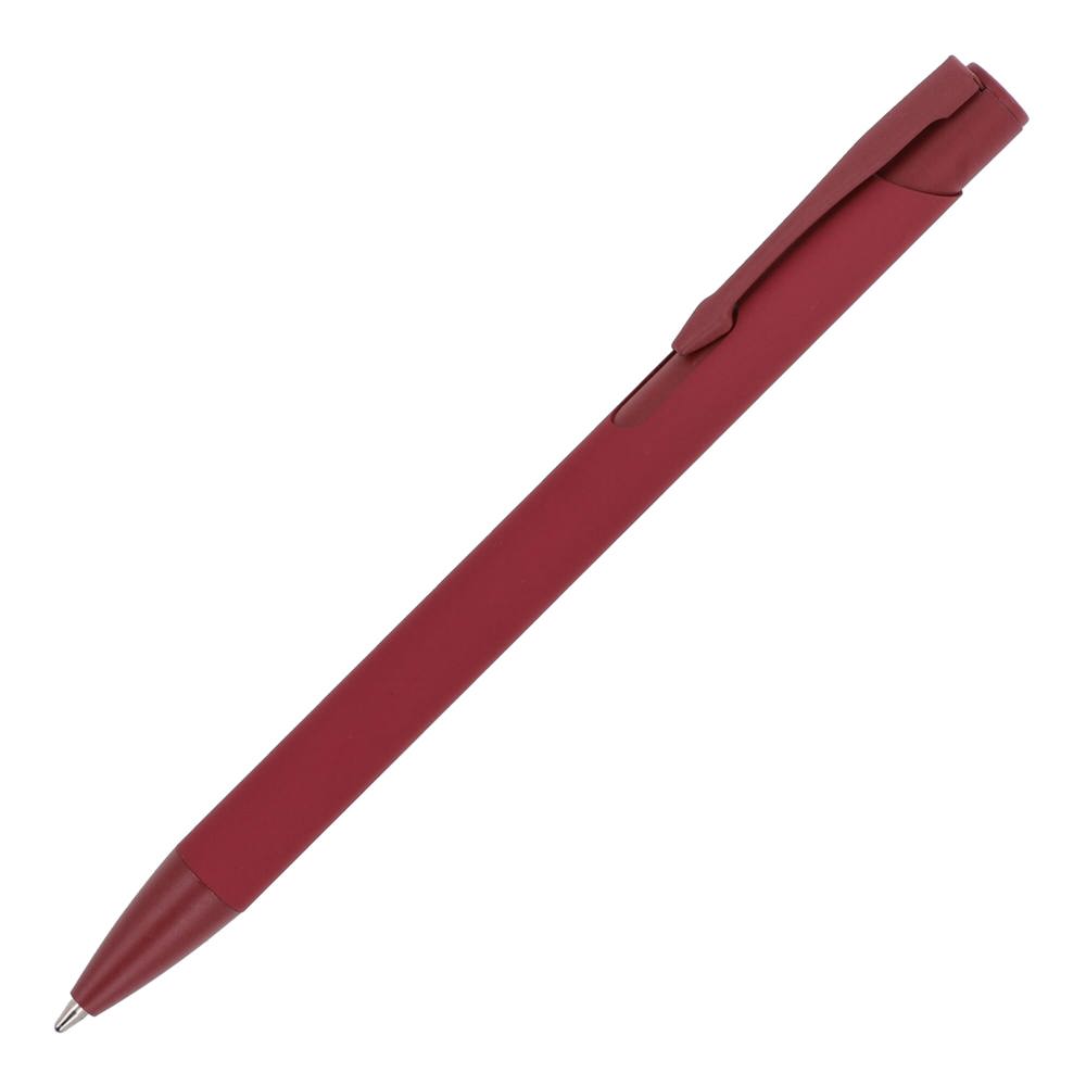 Balpen Alicante softtouch Deluxe - Donker Rood