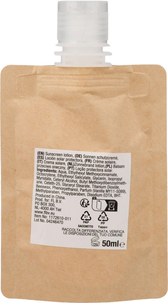 Zonnebrandcrème | SPF30 | 50 ml | Papieren zak