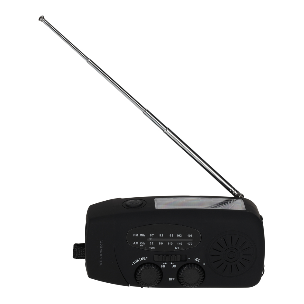 BRAINZ Emergency Solar/FM/LED/Radio Speaker