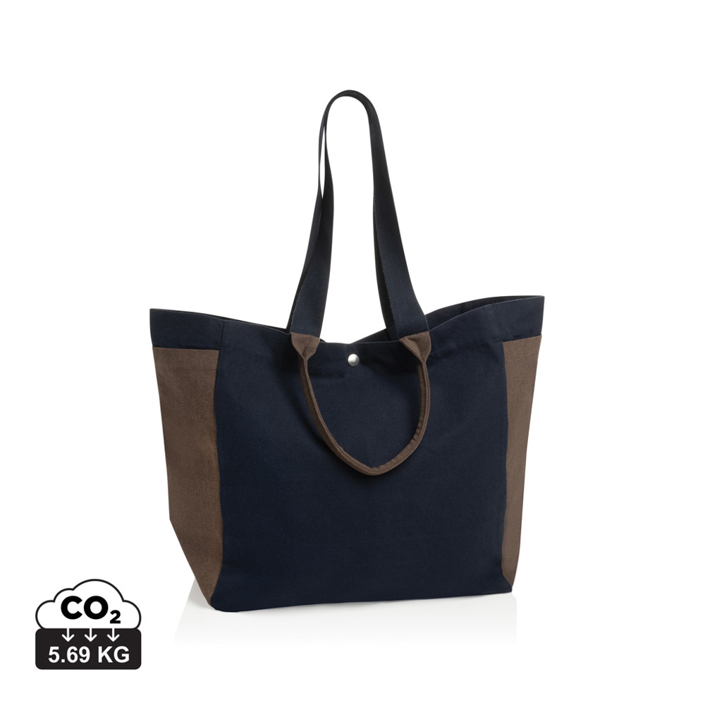 BEAU AWARE™ 400gsm recycled canvas all-round shopper