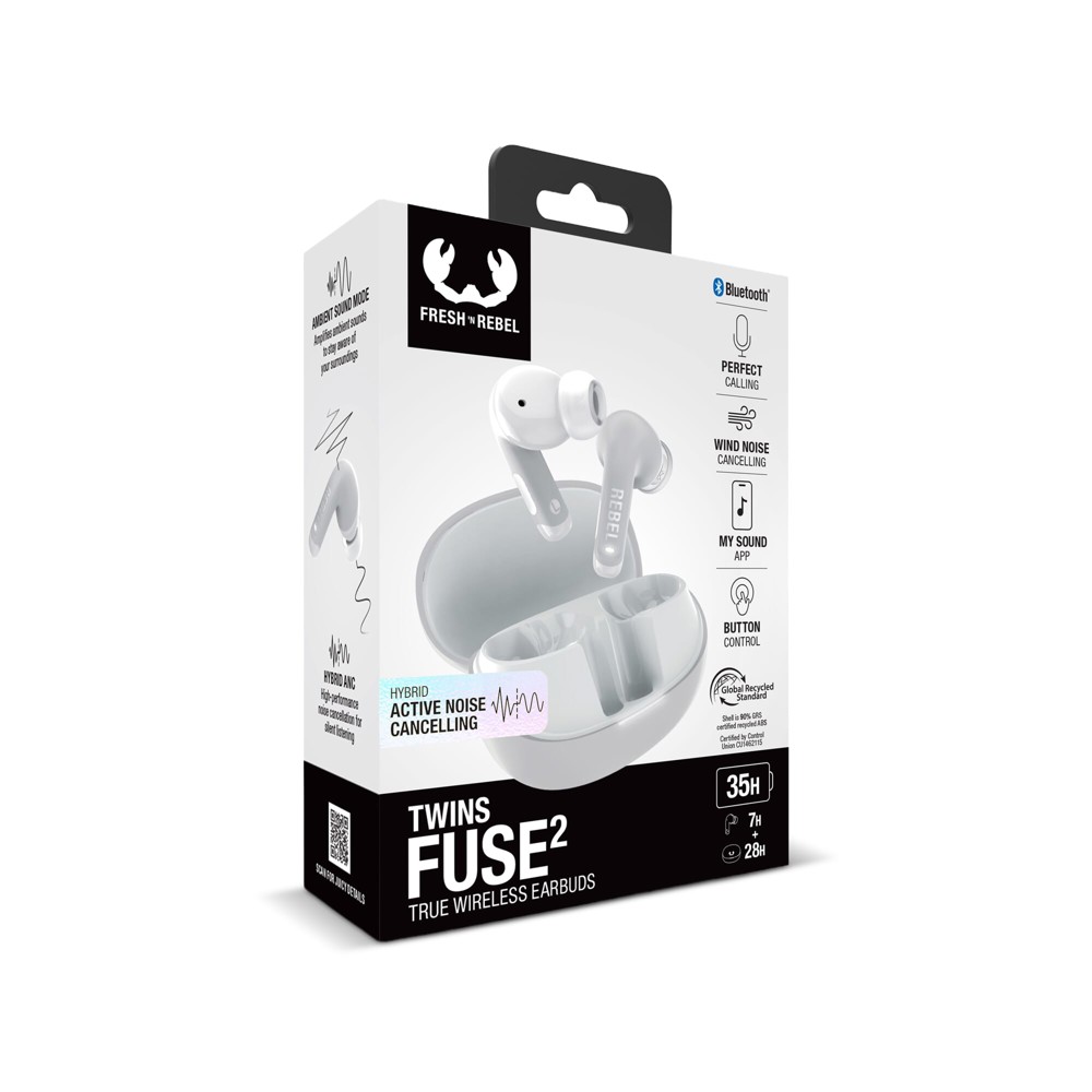 Fresh 'n Rebel Twins Fuse 2 ANC In-ear Oordopjes