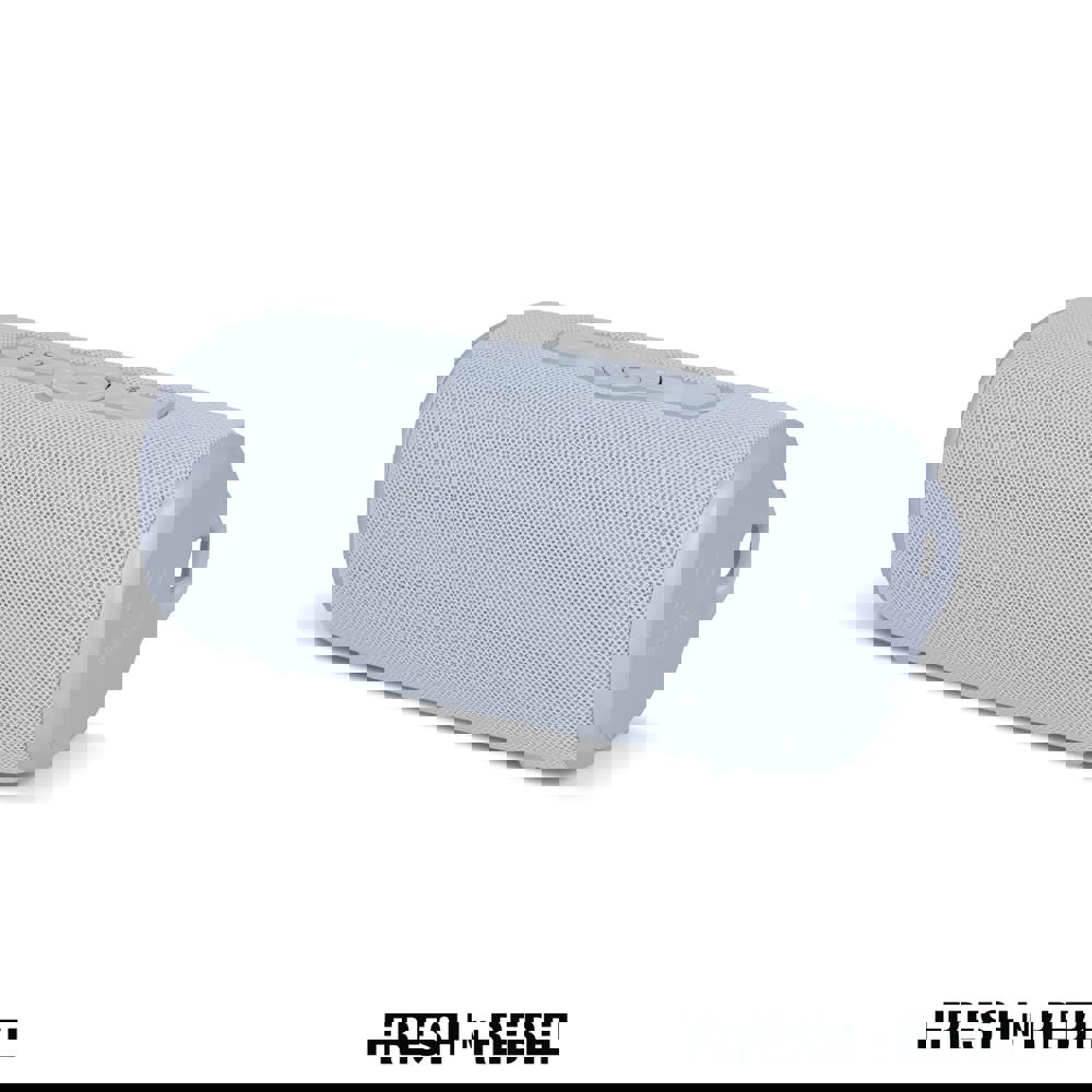 1RB7400 I Fresh 'n Rebel Bold M2 Waterbestendige Bluetooth Speaker - Licht Grijs