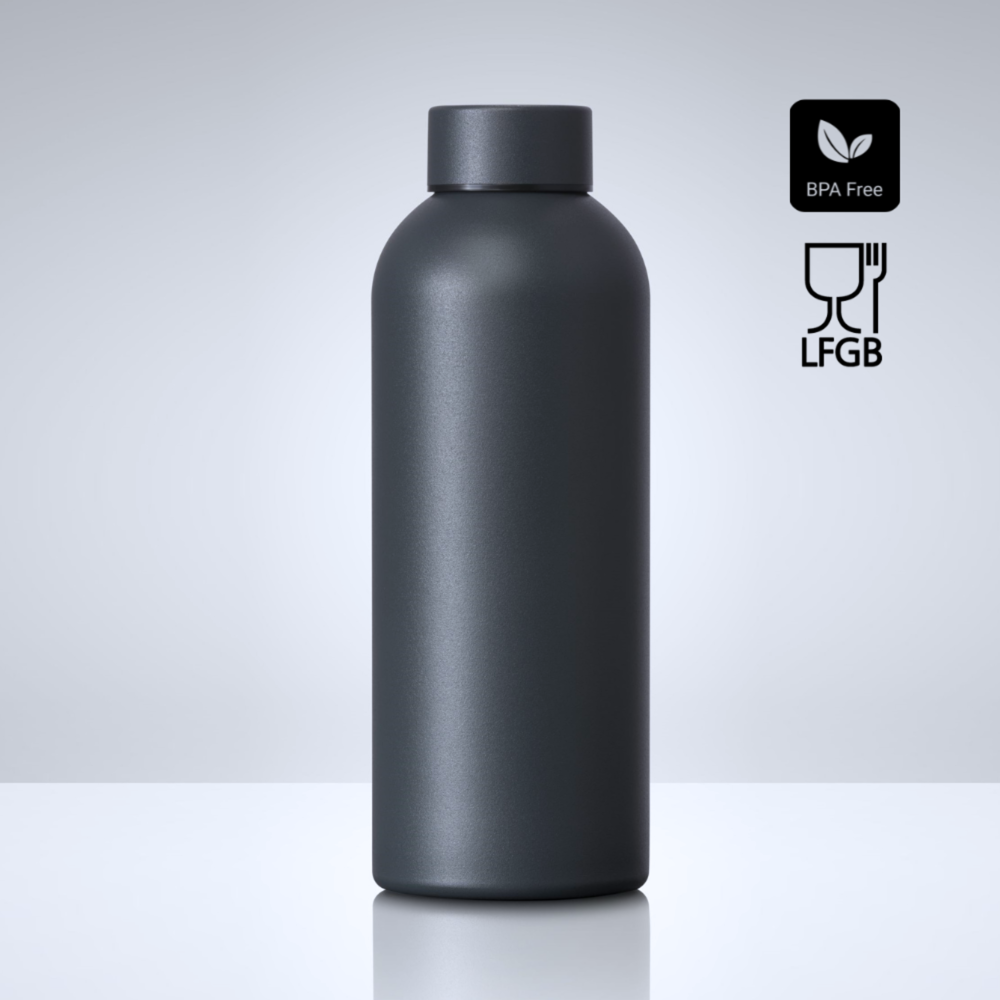 Active Set: thermische waterfles 500 ml & automatische paraplu