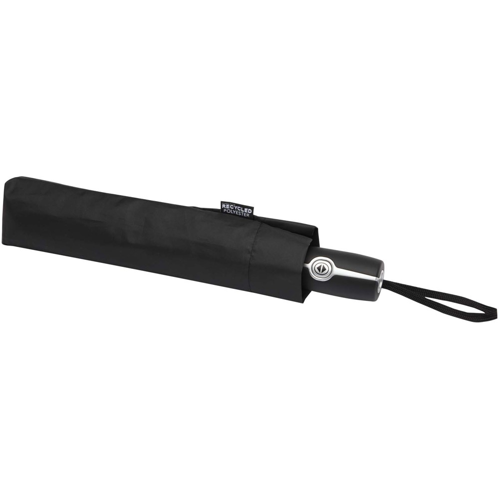 Gale 27" opvouwbare paraplu van RPET met automatische open- en sluitfunctie