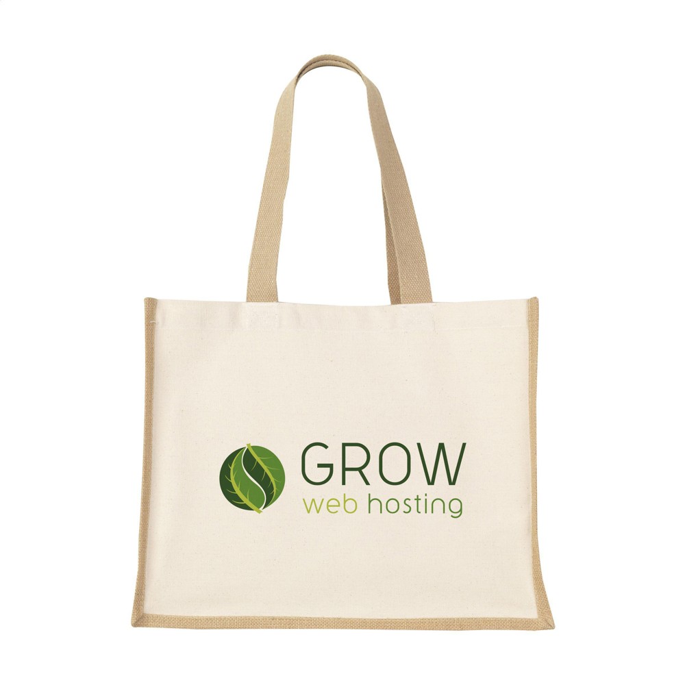 Jute Canvas Shopper (320 g/m²) tas