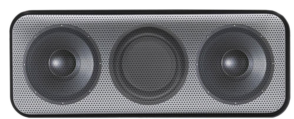 BrandCharger draadloze speaker Nano Pro - zwart/zilver