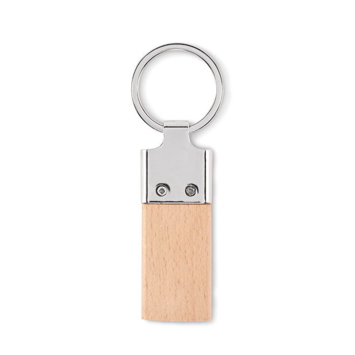 LLAVING - Sleutelhanger met rubberhout