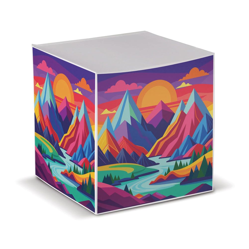 Papierkubus 10x10x10cm 
