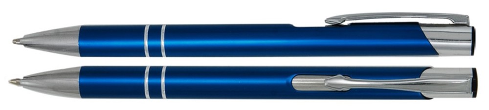 Aluminium balpen Marseille - Donkerblauw