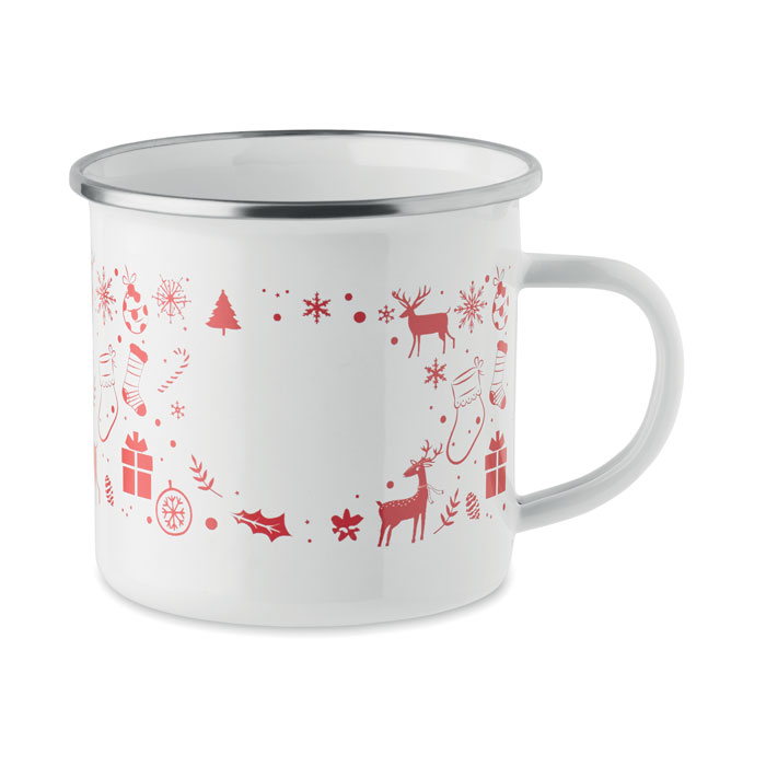 SEASOMEL - Kerst emaille mok 300ml