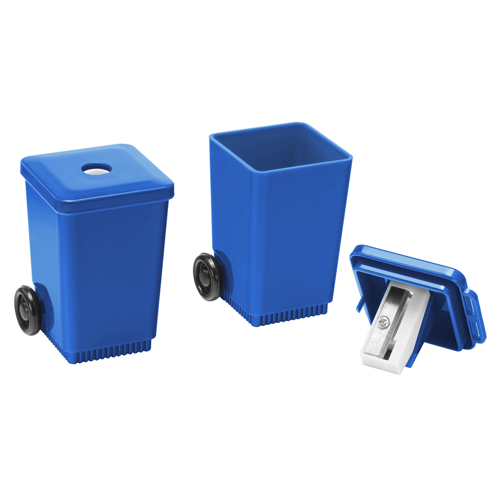 Slijper "afvalbak" - blauw/blauw