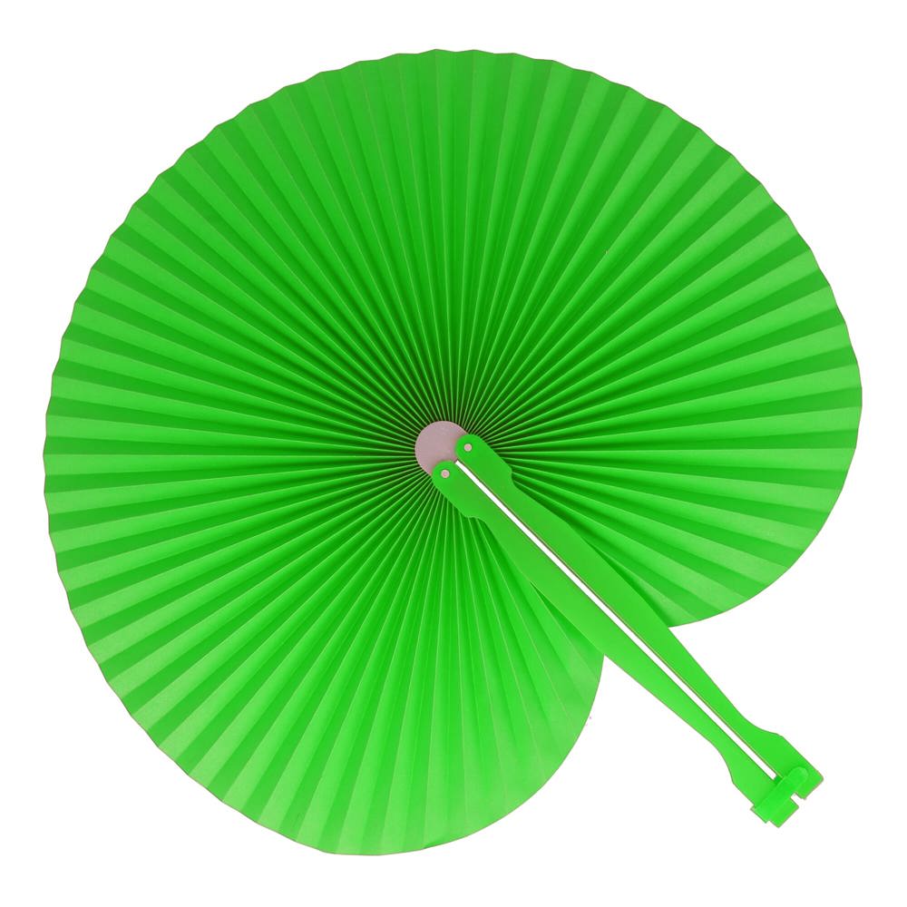 Mini opvouwbare handwaaier - lichtgroen