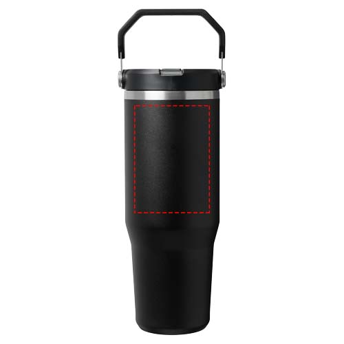 Stanley IceFlow™ 2.0 890 ml geïsoleerde roestvrijstalen beker met uitklapbaar rietje