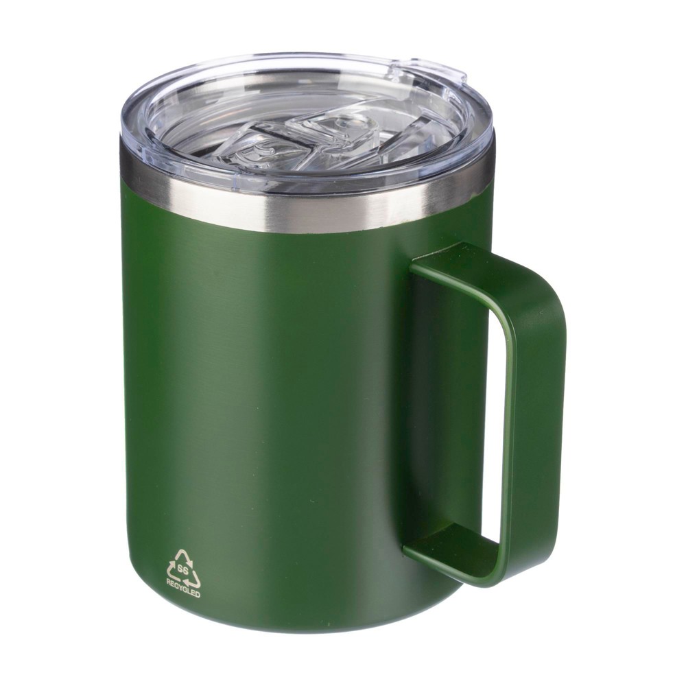 Dubbelwandige thermosbeker Renate | Gerecycled | 300 ml
