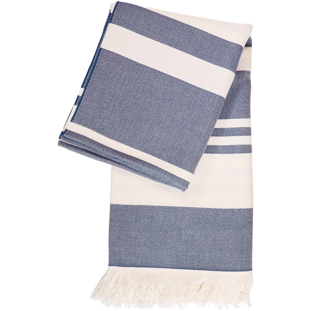 Citizen Green Axeline hamamfouta van biologisch katoen - Blauw