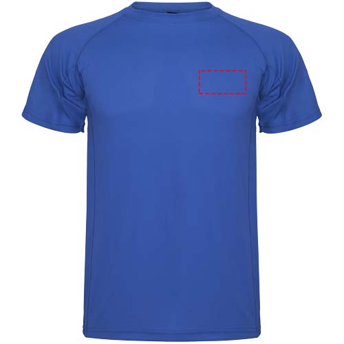 Montecarlo 150 g/m² sportshirt met korte mouwen voor kinderen