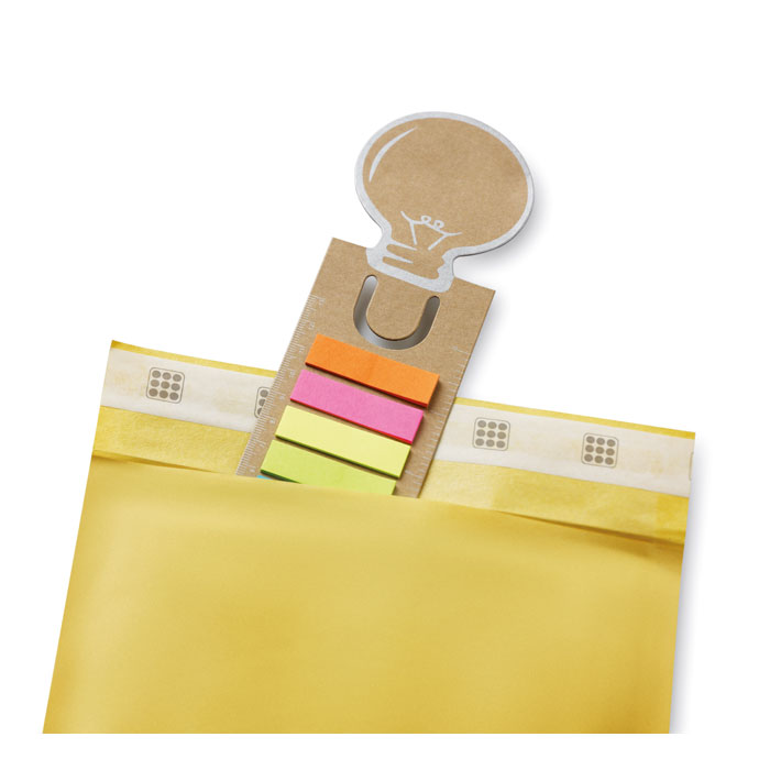 IDEA - Boekenlegger met memoblaadjes
