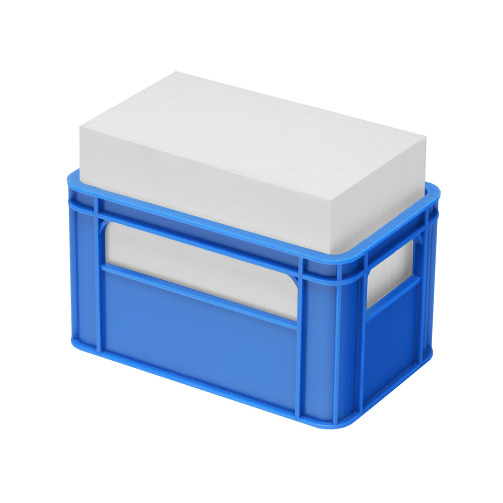 Memobox "krat" - Blauw