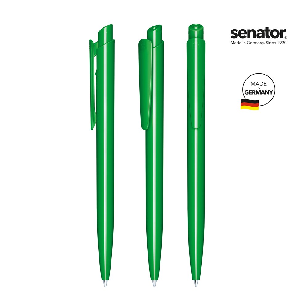 senator® Dart Polished  retractable pen - groen 347