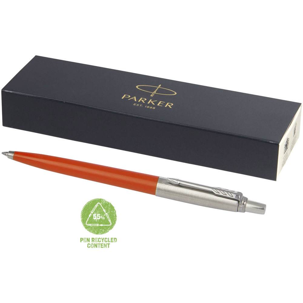 Parker Jotter gerecyclede balpen (zwarte inkt) - Oranje