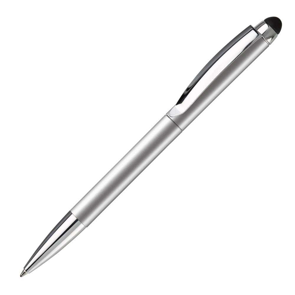Balpen Modena stylus metaal - Zilver