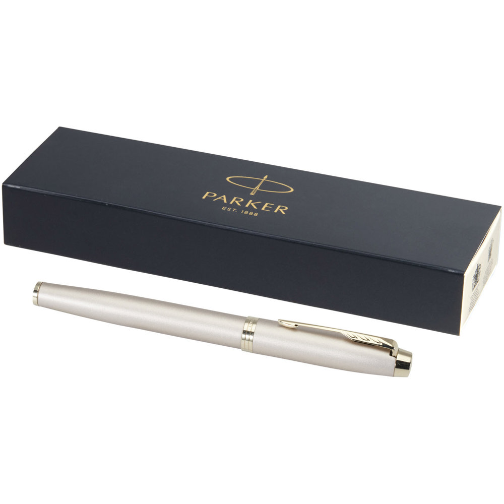 Parker IM rollerbalpen (zwarte inkt) - Champagne