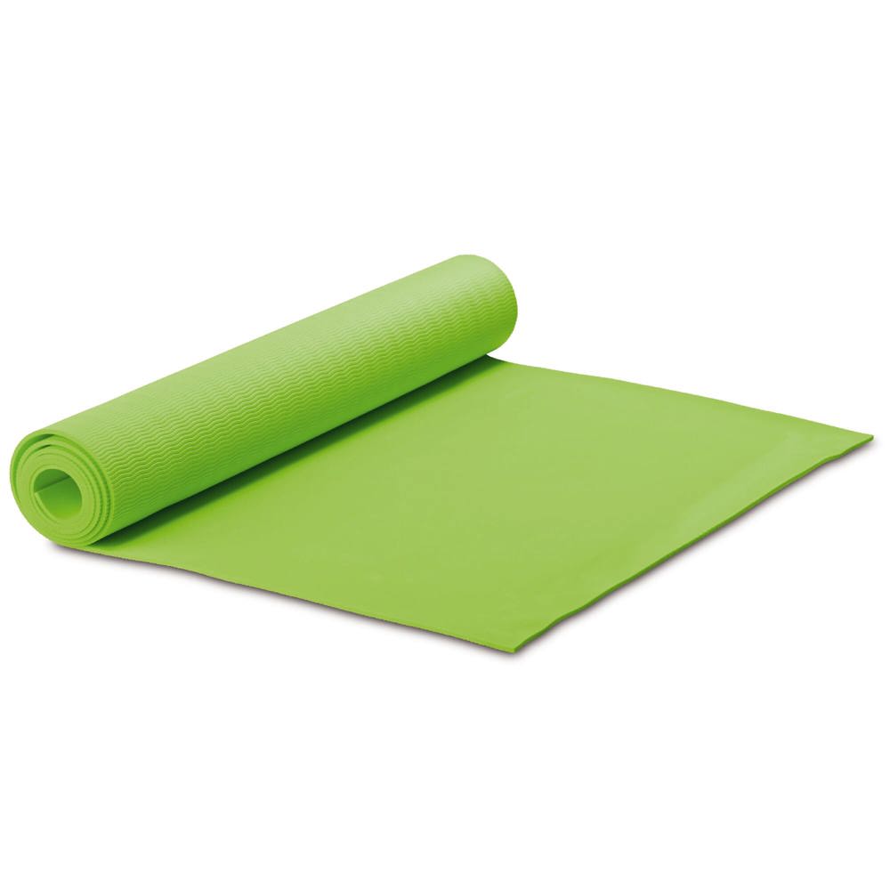 Fitness yogamat met draagtas - lichtgroen