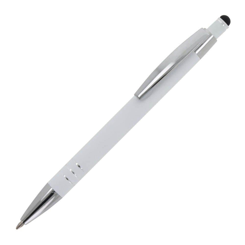 Balpen Athene Metaal soft touch - Wit