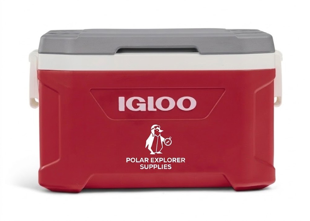 Igloo Latitude 52 Cooler 49L- Rood