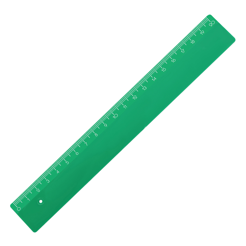 Liniaal 20 cm - Groen