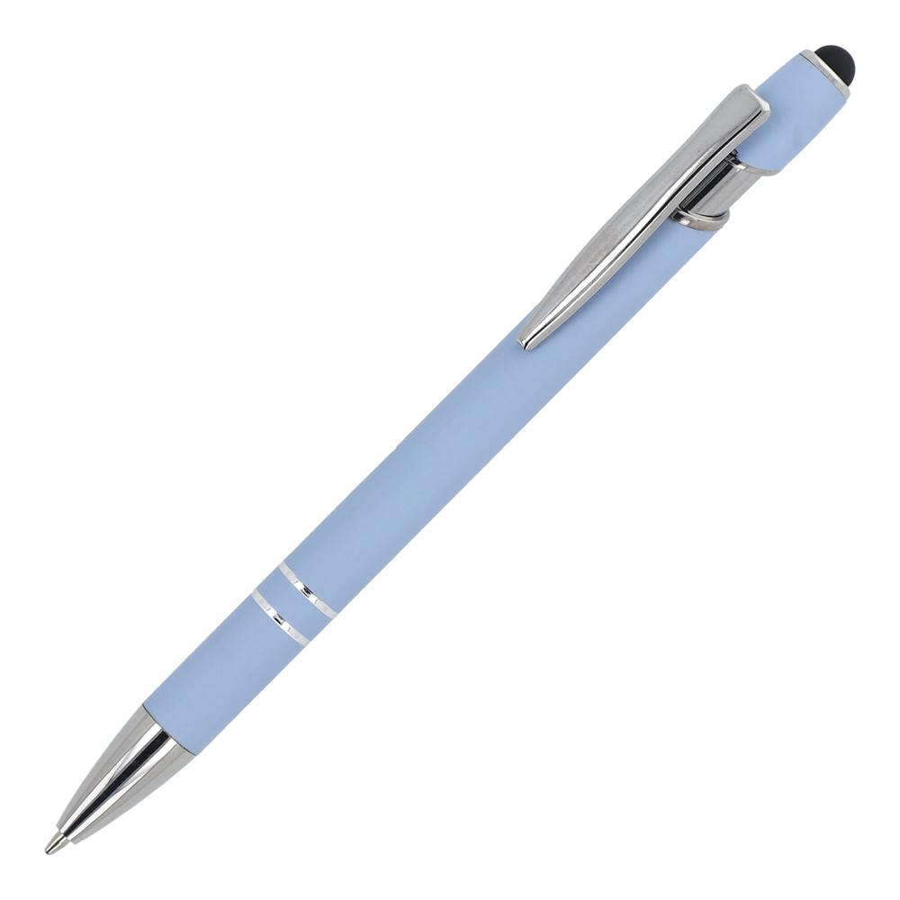 Balpen Paris Metaal soft touch - Pastel blauw