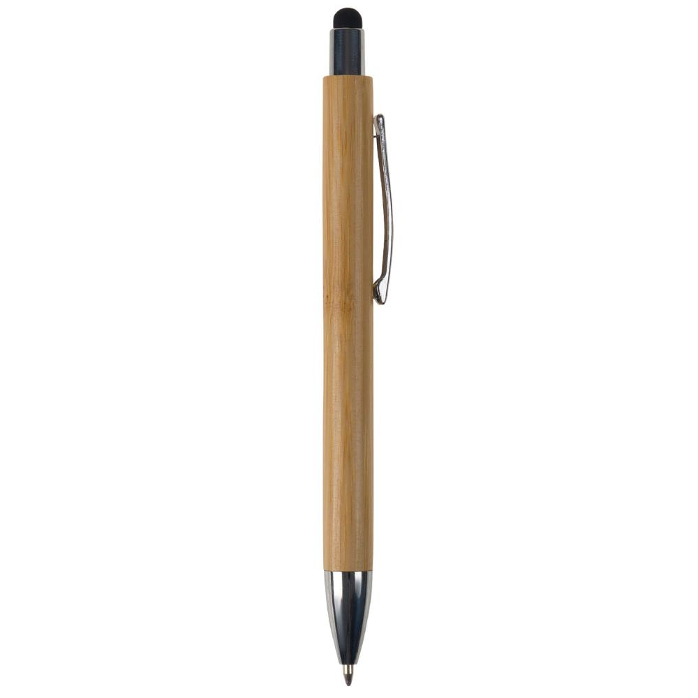 Balpen New York bamboe met stylus