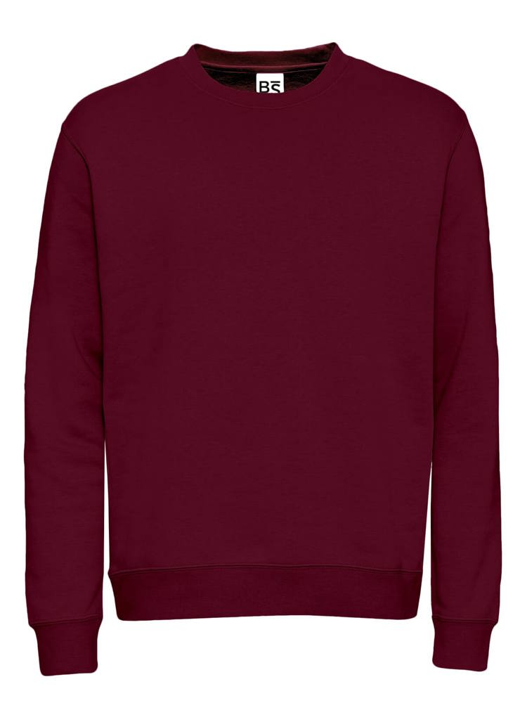 BS Atlas sweater, 280 gr/m² - Bordeaux (PMS 7428C)