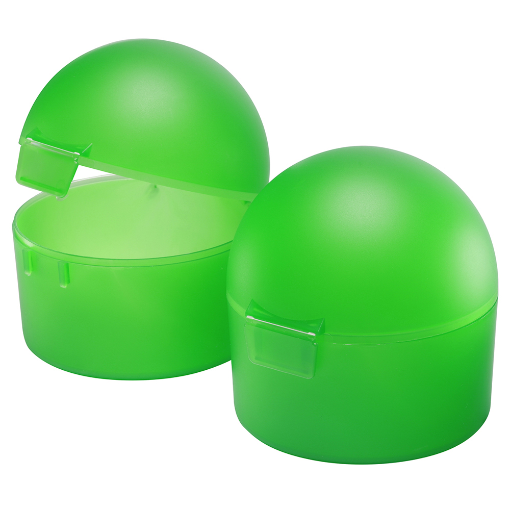 Fruitdoos - matglas groen