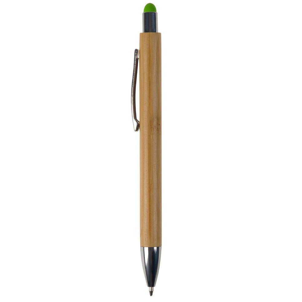 Balpen New York bamboe met stylus