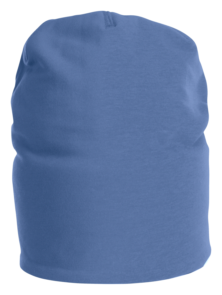 9038 GEVOERDE BEANIE - Hemelsblauw