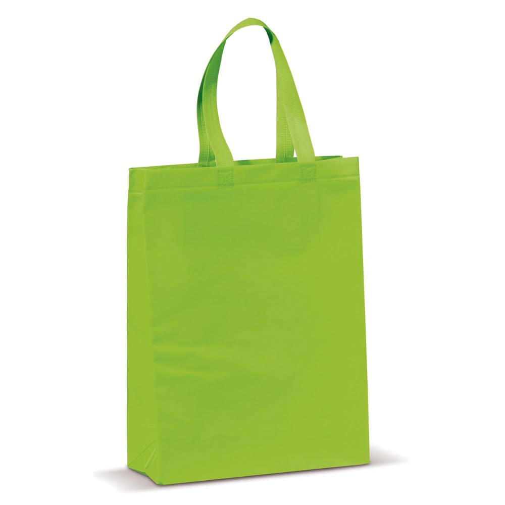 Draagtas gelamineerd non-woven medium 105g/m² - Lichtgroen