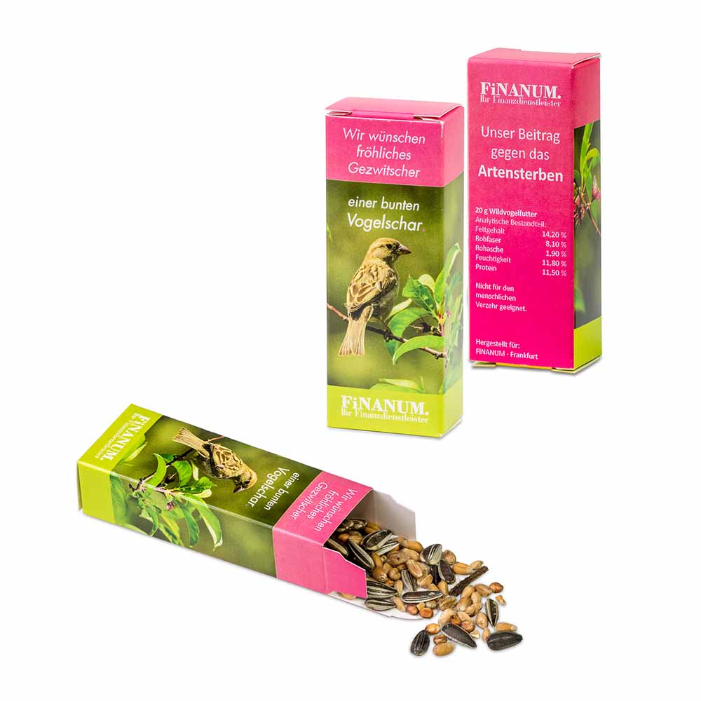 Voedseldoos voor vogels - individueel