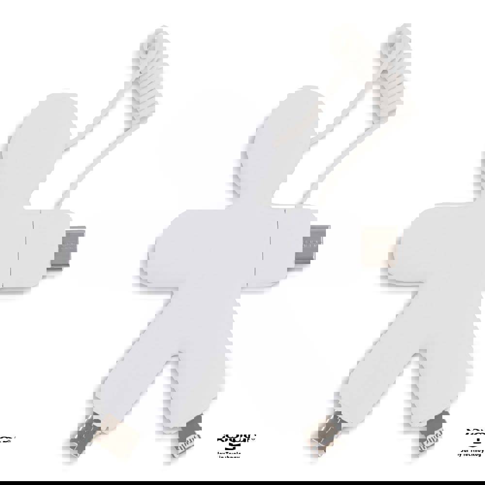 2064 | Xoopar Buddy Eco Charging Cable - Wit